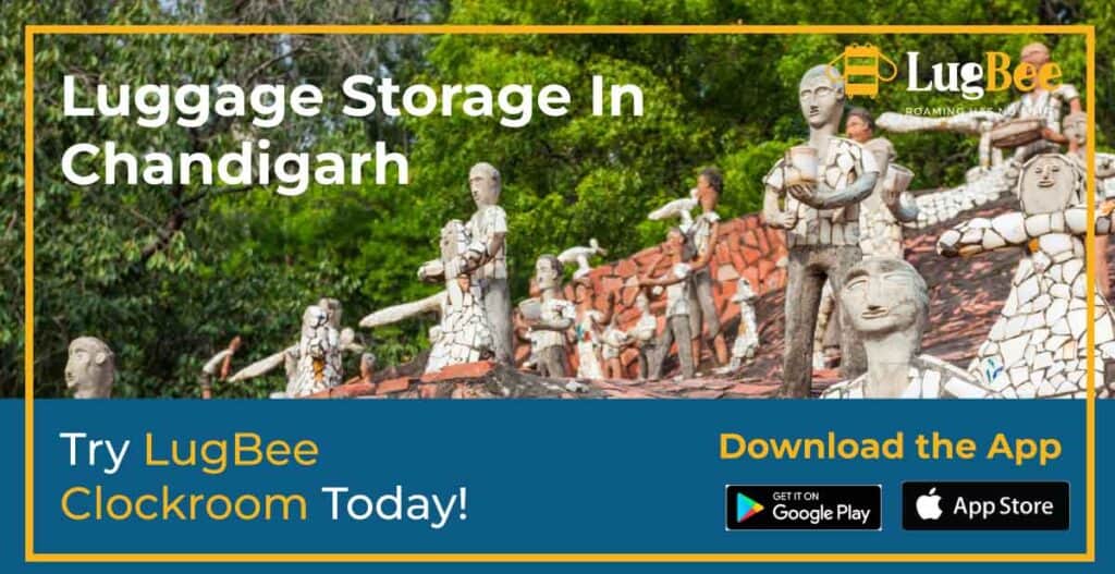 Book luggage storage at Chandigarh anytime!