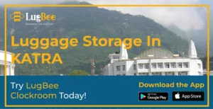 Book luggage storage at Katra anytime!