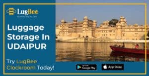 Book luggage storage at udaipur anytime!