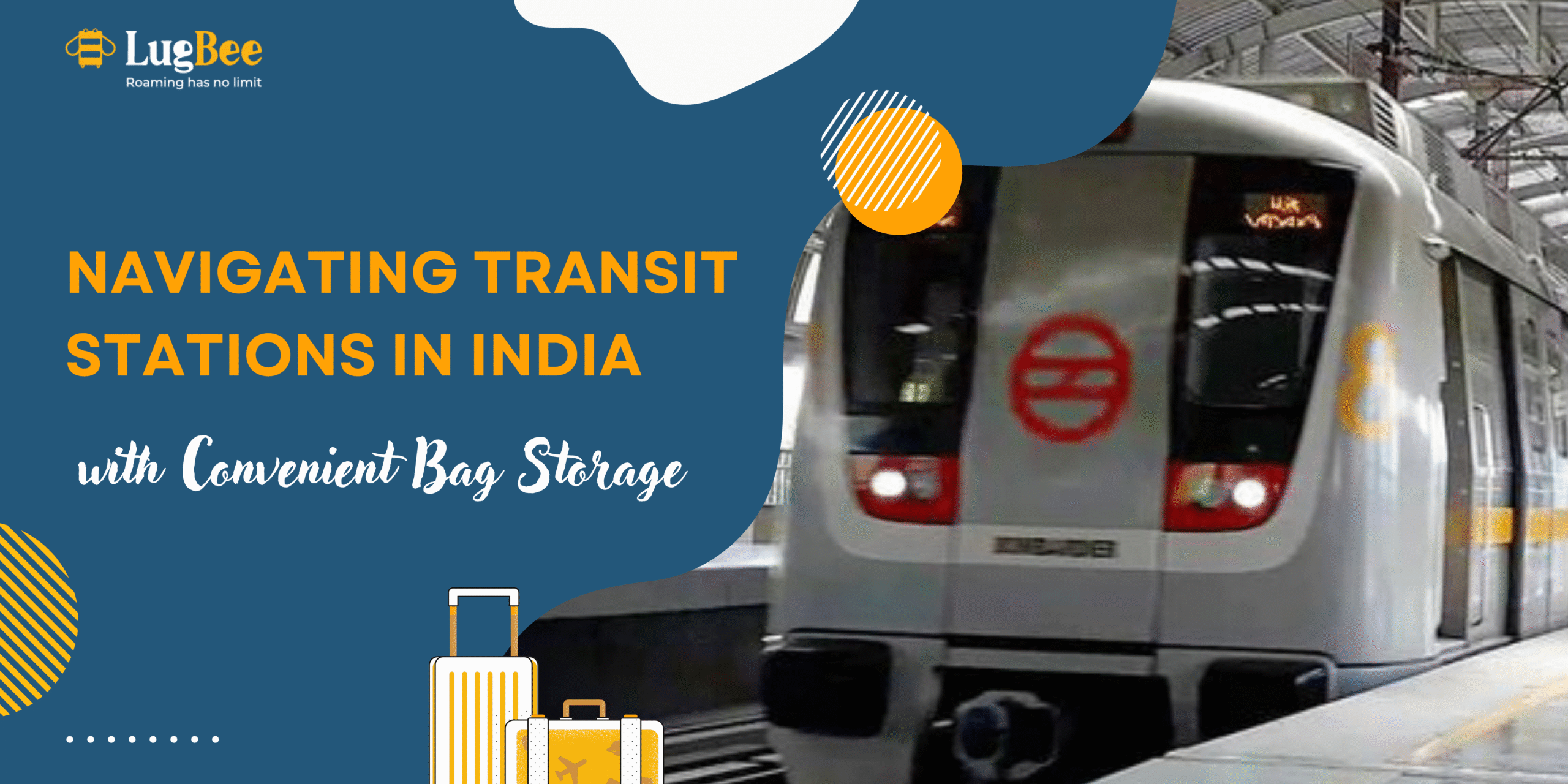 Navigating Transit Stations in India with Convenient Bag Storage