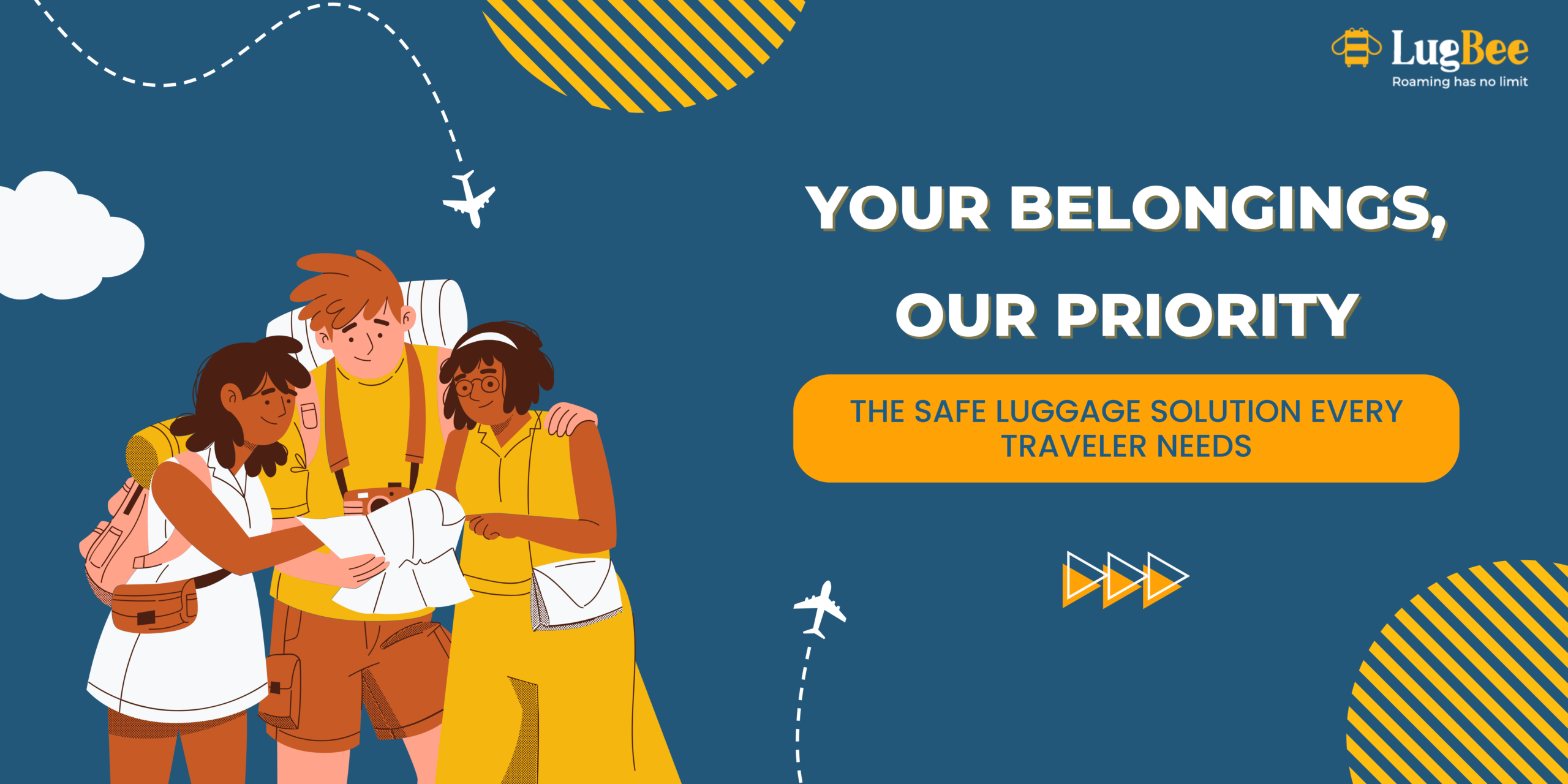Your Belongings, Our Priority: The Safe Luggage Solution Every Traveler Needs