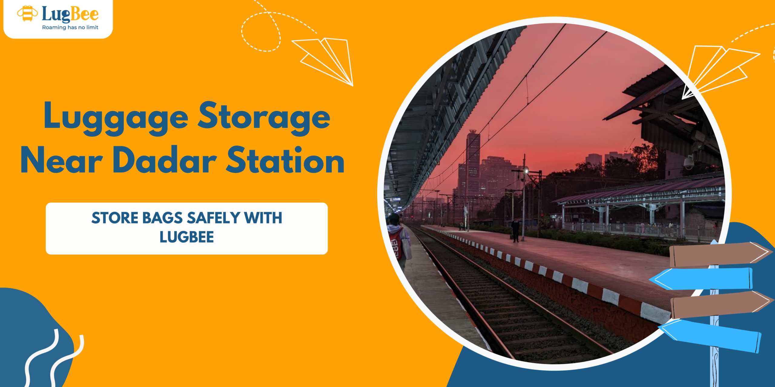Luggage Storage Near Dadar Station – Store Bags Safely with Lugbee