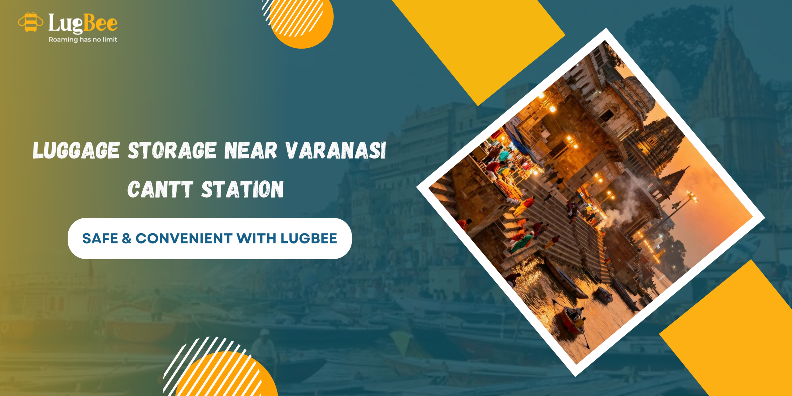 Luggage Storage Near Varanasi Cantt Station – Safe & Convenient with Lugbee